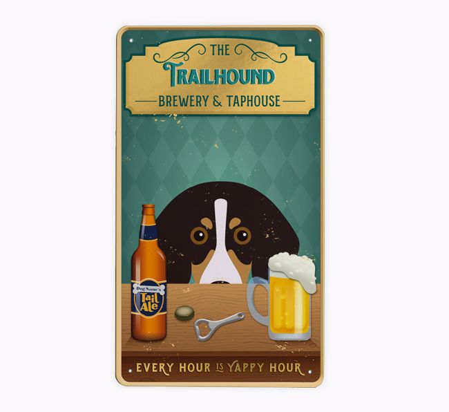 Brewery Tap House: Personalized {breedFullName} Metal Sign